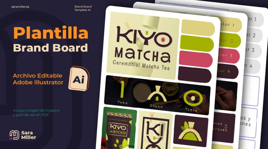 Plantilla Brand Board Gratis