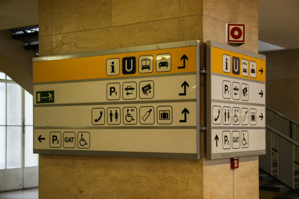 Diseño grafico de señaletica