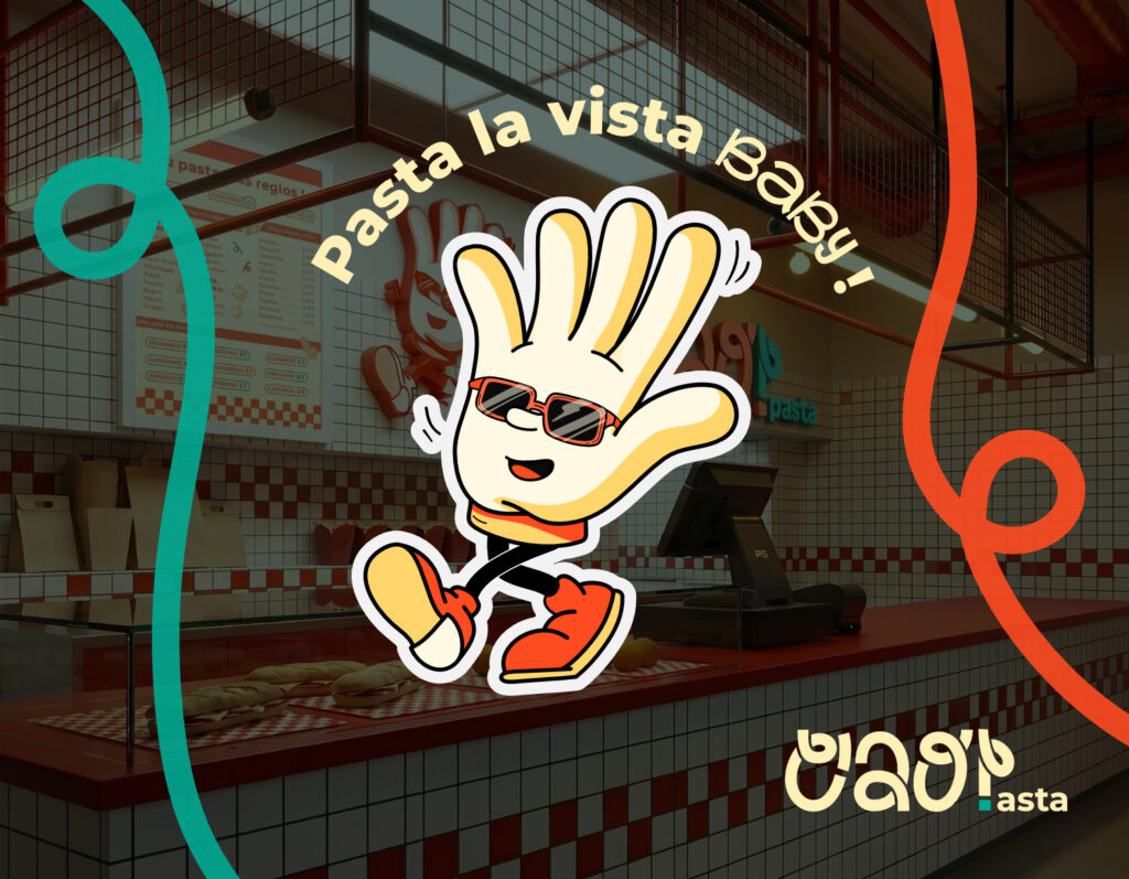 Branding para restaurantes - Imagen Identidad visual Ciao Pasta
