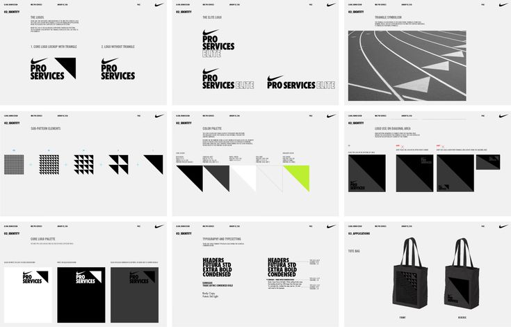 Identidad de marca avanzada. Manual de identidad Nike.